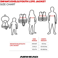 Base Paddle Life Jacket Vest | Youth-Adult