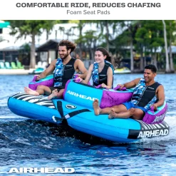Booyah! 3 | 1-3 Rider Towable Tube for Boating