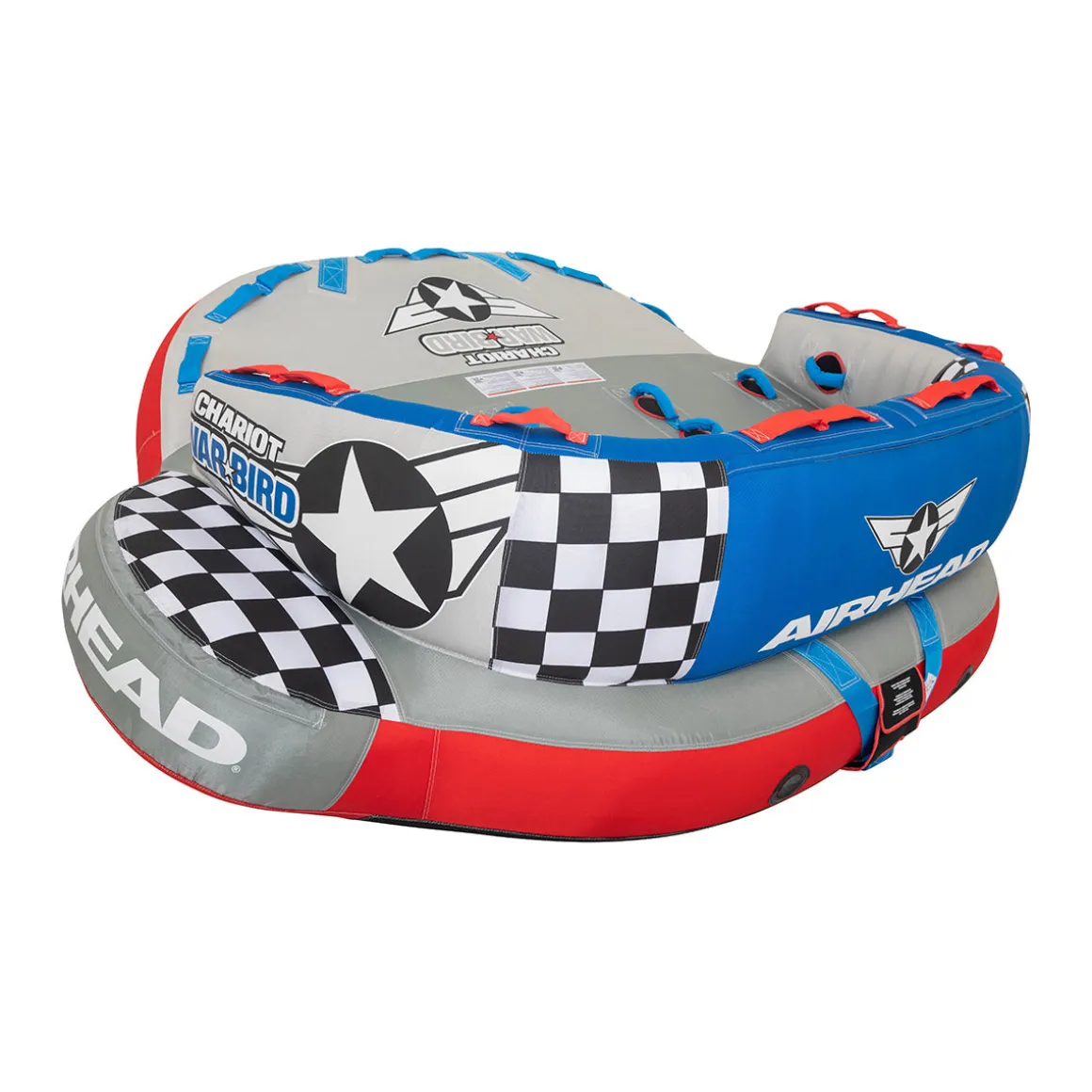 Chariot Warbird 3 | 1-3 Rider Towable Tube for Boating