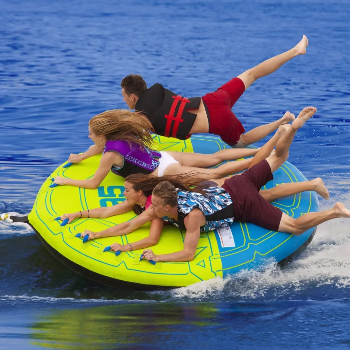 Comfort Shell 95 | 1-4 Rider Towable Tube for Boating