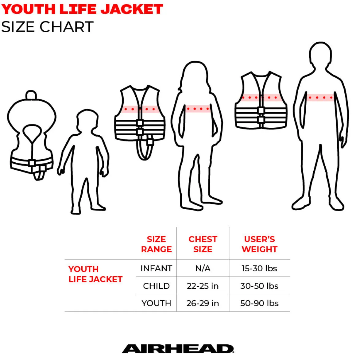 General Boating Life Jacket Vest | Child-Adult