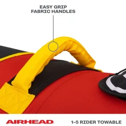 Jumbo Dog | 1-5 Rider Towable Tube for Boating