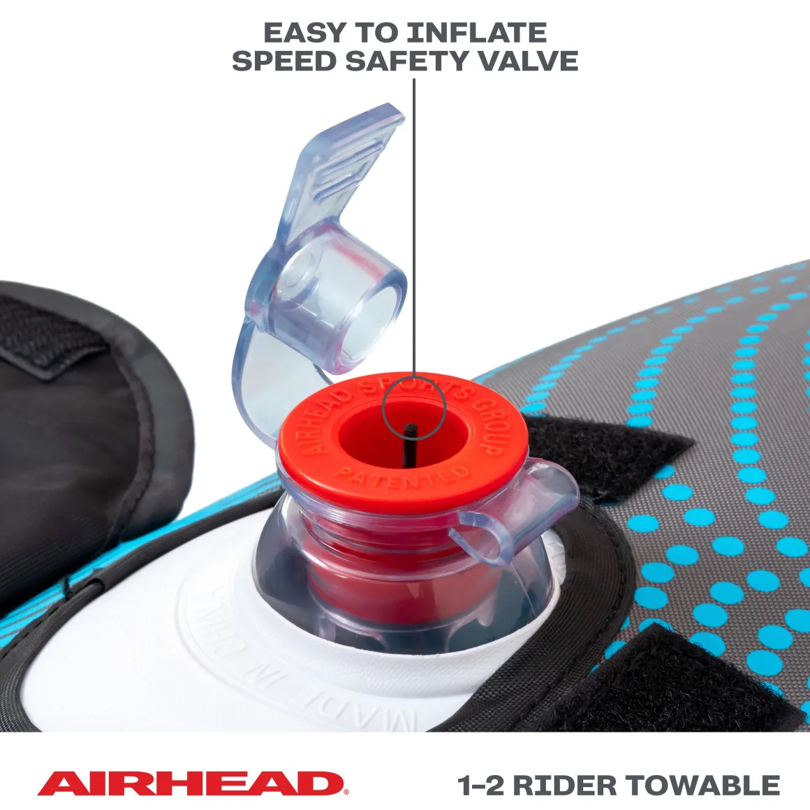 Ripple Effect 2 | 1-2 Rider Towable Tube for Boating