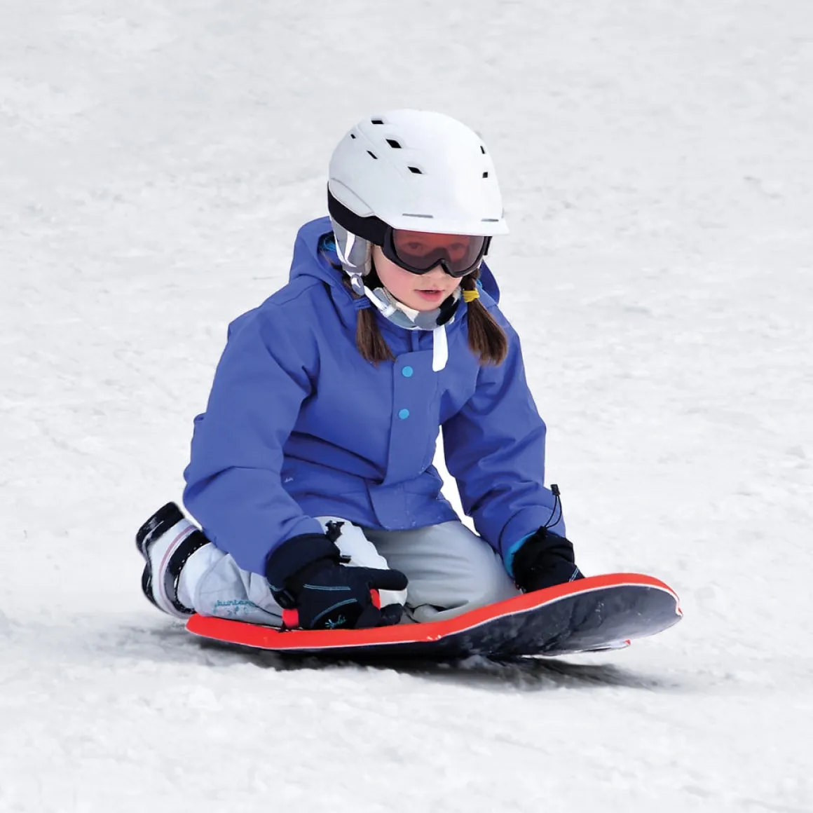 Silly Polar Bear | 1 Rider Foam Snow Sled - 33"