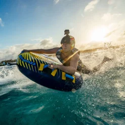 Strike Kit | 1 Rider Towable Tube, Pump & Rope for Boating