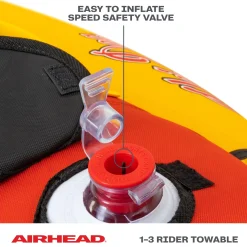 Triple Dog | 1-3 Rider Towable Tube for Boating